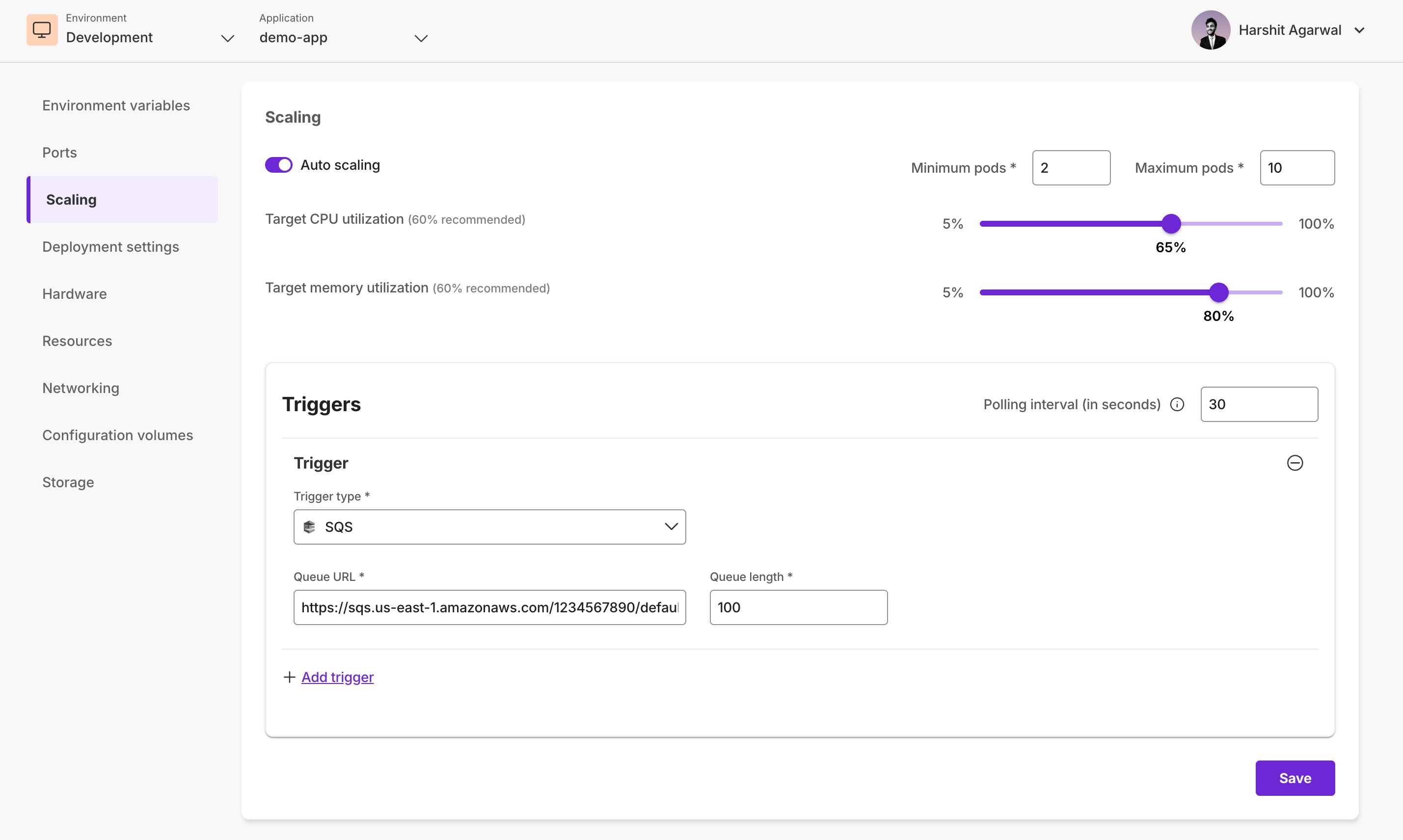 SQS-Queue based autocaling