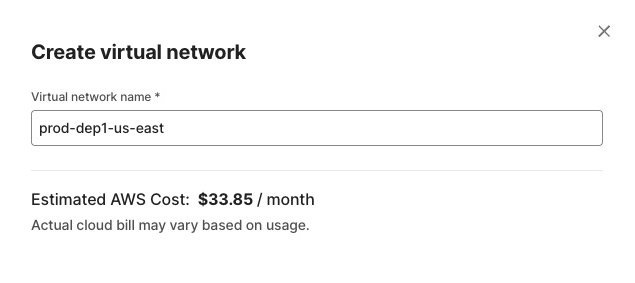 Configure Virtual Network