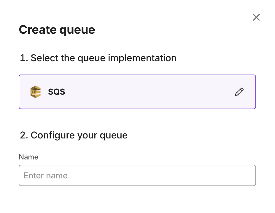 Configure SQS